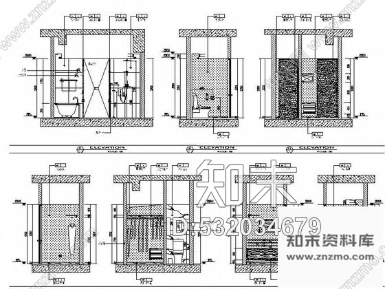 施工图江苏连锁五星大饭店客房室内装修CAD施工图含效果cad施工图下载【ID:532034679】