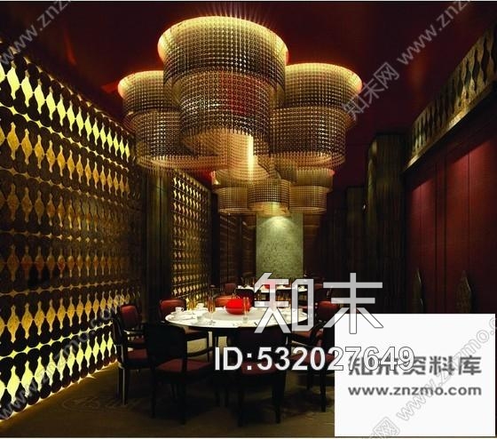 施工图天津某豪华酒店魅力红酒屋装修图含效果cad施工图下载【ID:532027649】