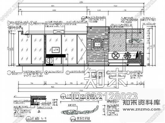 施工图欧式古典俱乐部夜总会包间装修图cad施工图下载【ID:632128023】