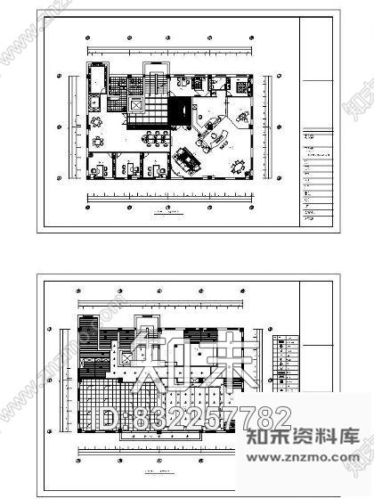 图块/节点办公室平面图cad施工图下载【ID:832257782】