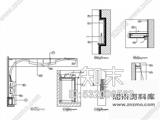 施工图时尚风味餐厅室内装修图含效果cad施工图下载【ID:532008562】