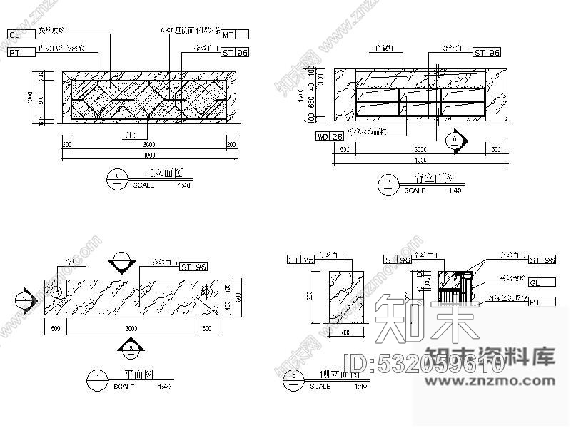 施工图北京某酒店总统套房装修施工图cad施工图下载【ID:532059610】