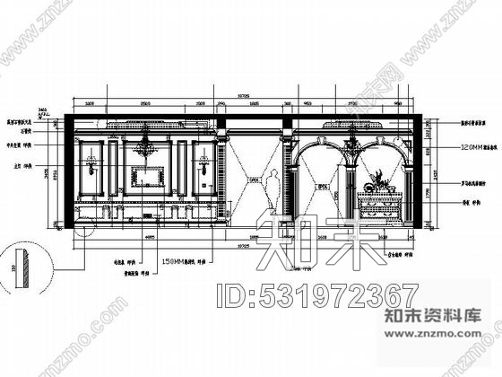 施工图合肥简欧温馨4居室2层中型别墅室内设计施工图施工图下载【ID:531972367】