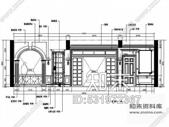 施工图合肥简欧温馨4居室2层中型别墅室内设计施工图施工图下载【ID:531972367】