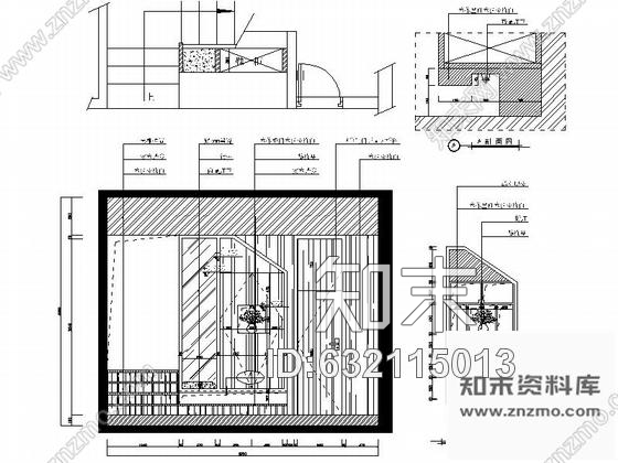 施工图厦门休闲舒适混搭风格SPA馆设计装修图含实景cad施工图下载【ID:632115013】