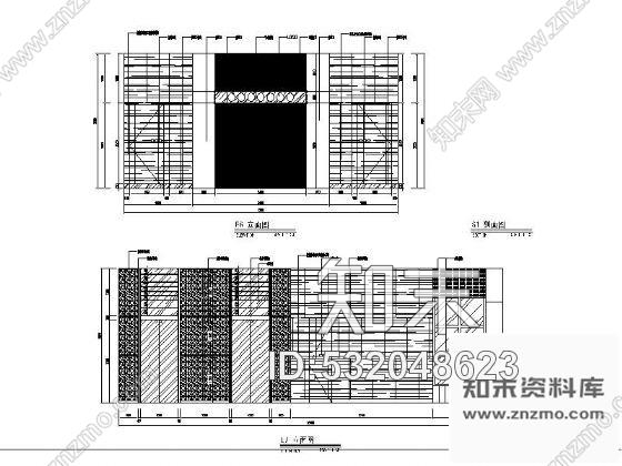 施工图上海某四星级酒店大堂装修图cad施工图下载【ID:532048623】