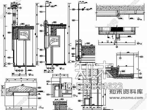 施工图五星酒店首层宴会厅前厅施工图cad施工图下载【ID:532054623】