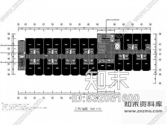 施工图上海某宾馆施工平面图cad施工图下载【ID:532051600】
