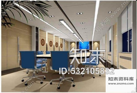 施工图某大会议室装修图cad施工图下载【ID:532105832】