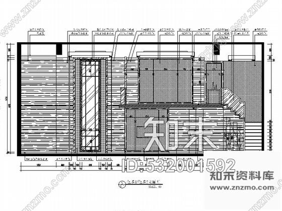 施工图上海新中式优雅复古餐厅室内施工图含效果图cad施工图下载【ID:532001592】