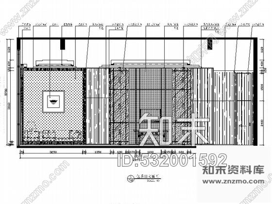 施工图上海新中式优雅复古餐厅室内施工图含效果图cad施工图下载【ID:532001592】