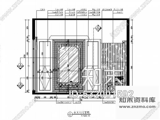 施工图上海新中式优雅复古餐厅室内施工图含效果图cad施工图下载【ID:532001592】