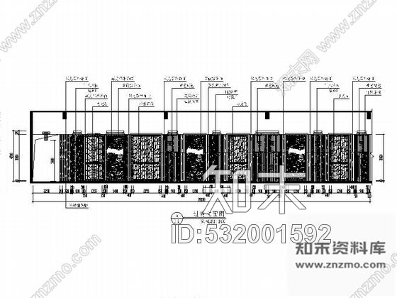 施工图上海新中式优雅复古餐厅室内施工图含效果图cad施工图下载【ID:532001592】