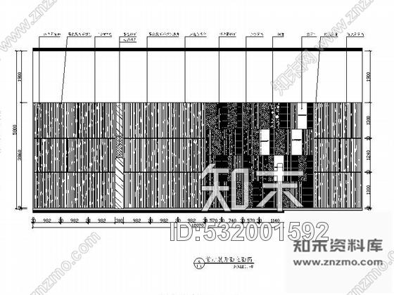 施工图上海新中式优雅复古餐厅室内施工图含效果图cad施工图下载【ID:532001592】