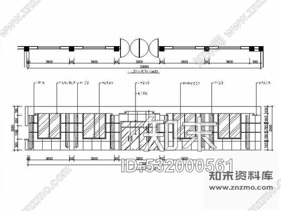 施工图江苏某市供电公司职工食堂装修图施工图下载【ID:532000561】