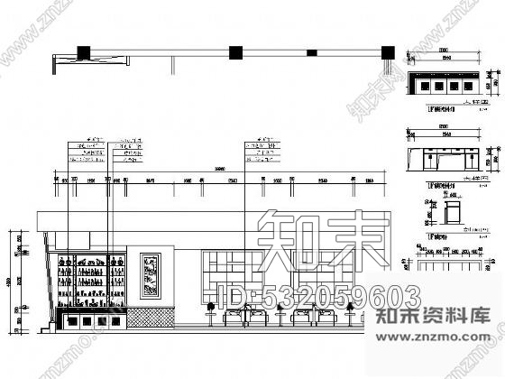 施工图四川4000㎡酒店装饰方案cad施工图下载【ID:532059603】
