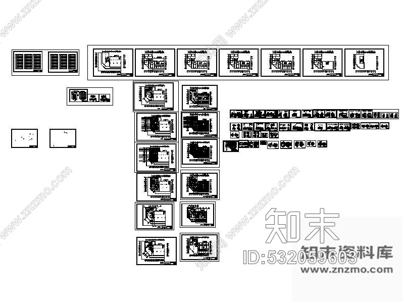 施工图四川4000㎡酒店装饰方案cad施工图下载【ID:532059603】