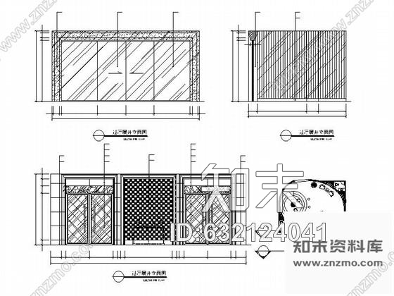 施工图郑州国内大型知名娱乐会所室内装修施工图含效果图cad施工图下载【ID:632124041】