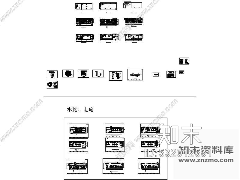 施工图四川某鱼府装饰方案图cad施工图下载【ID:532012531】