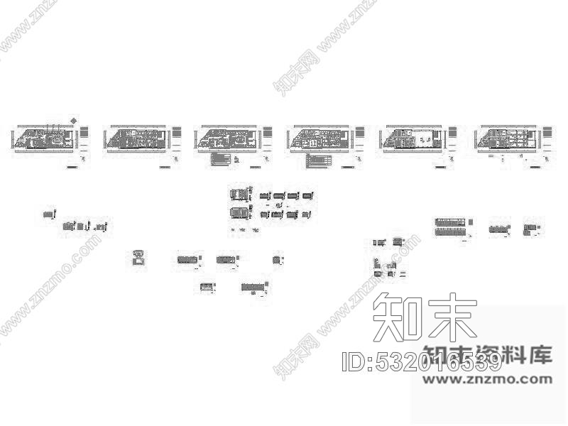 施工图某酒吧欧式装修图(含效果)cad施工图下载【ID:532016539】