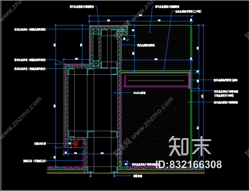 万科活力创客空间办公室施工图下载【ID:832166308】