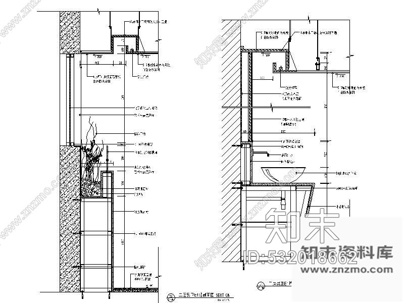 施工图某国际酒店公共卫生间装修图施工图下载【ID:532018662】