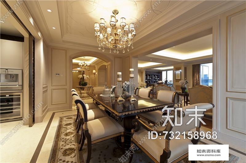 杭州绿城蓝色钱江豪华公寓2A大堂&amp;样板间cad施工图下载【ID:732158968】