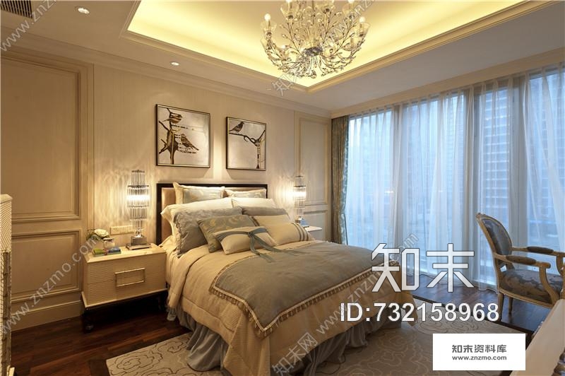杭州绿城蓝色钱江豪华公寓2A大堂&amp;样板间cad施工图下载【ID:732158968】
