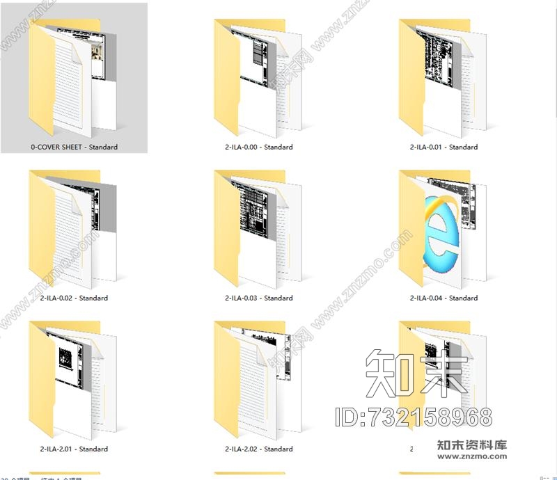 杭州绿城蓝色钱江豪华公寓2A大堂&amp;样板间cad施工图下载【ID:732158968】