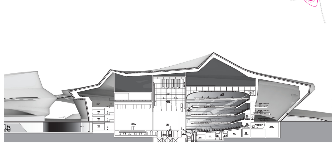 哈迪德——江苏大剧院建筑设计方案文本施工图下载【id:164864102】