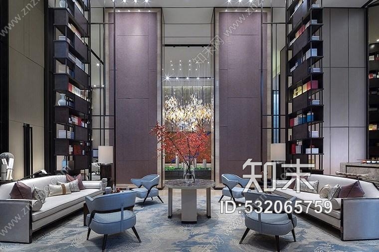 上海海珀黄浦售楼处设计施工图附效果图cad施工图下载【ID:532065759】