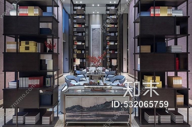 上海海珀黄浦售楼处设计施工图附效果图cad施工图下载【ID:532065759】