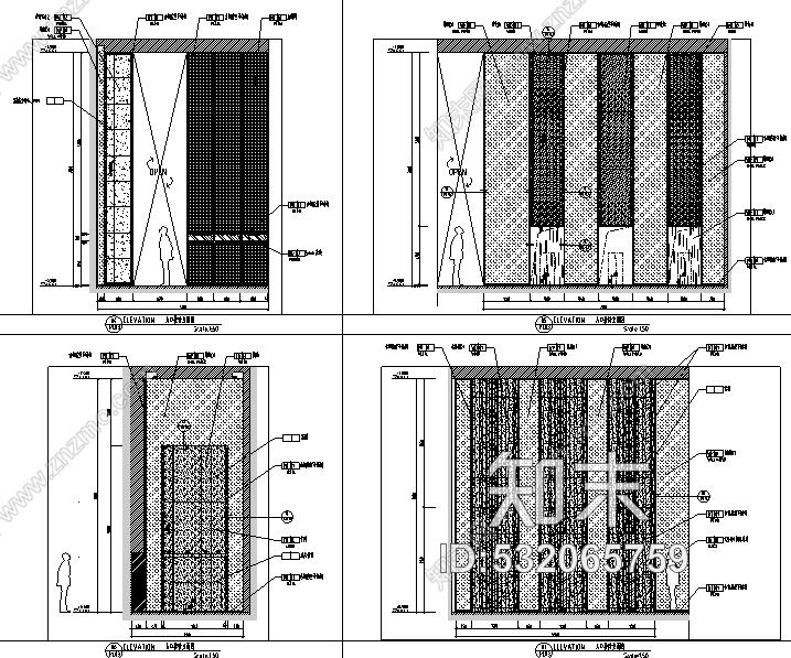 上海海珀黄浦售楼处设计施工图附效果图cad施工图下载【ID:532065759】