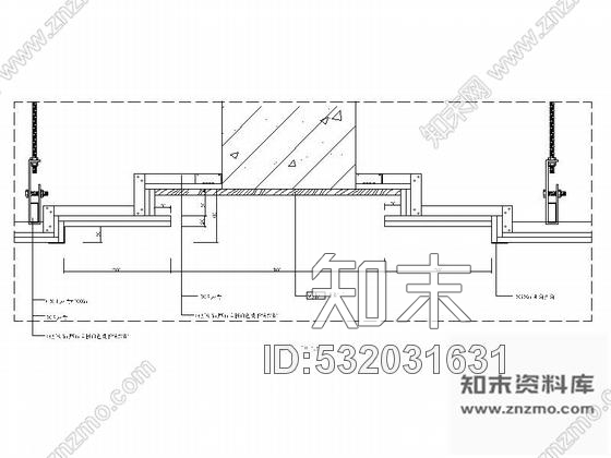 施工图青岛度假酒店新中式风格大堂装修施工图含效果cad施工图下载【ID:532031631】