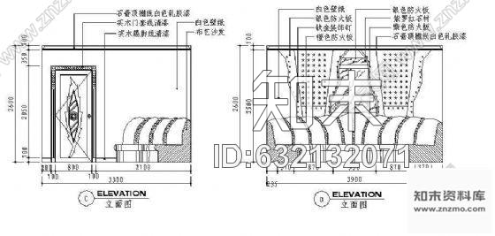 施工图ktv包房装饰装修图cad施工图下载【ID:632132071】