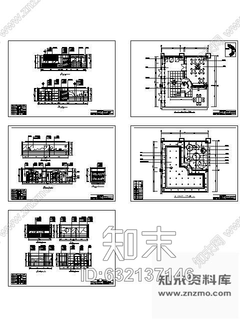 施工图125平米幼儿园设计装修图cad施工图下载【ID:632137146】