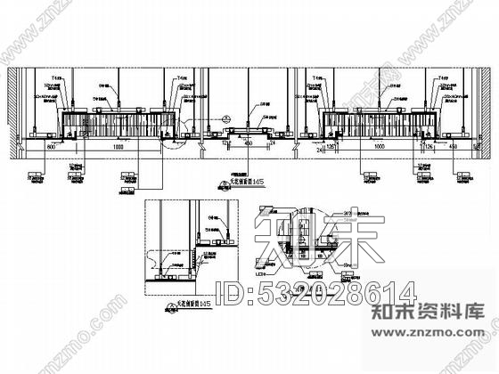 施工图江西高档四星级酒店中式风格中小会议室装修施工图含效果cad施工图下载【ID:532028614】