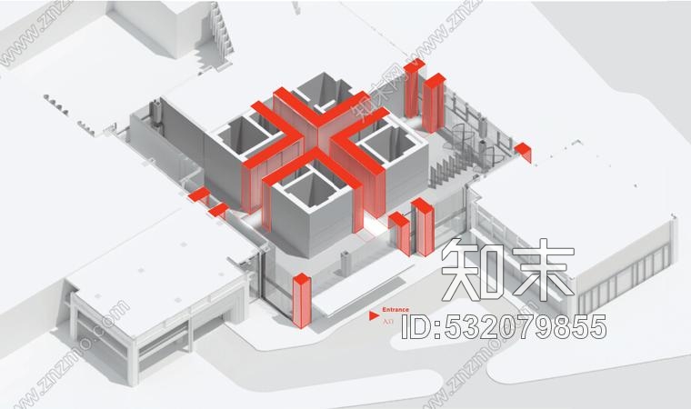 上海外滩国际金融服务中心办公室内装CAD施工图+方案文本cad施工图下载【ID:532079855】