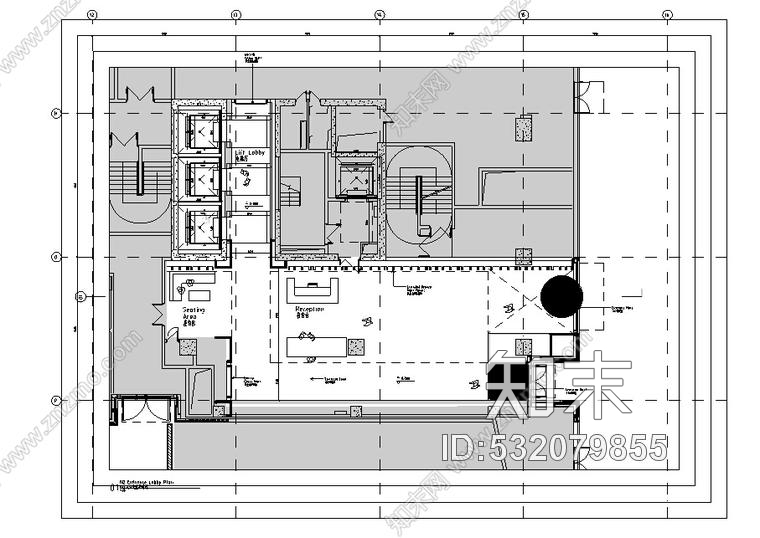 上海外滩国际金融服务中心办公室内装CAD施工图+方案文本cad施工图下载【ID:532079855】