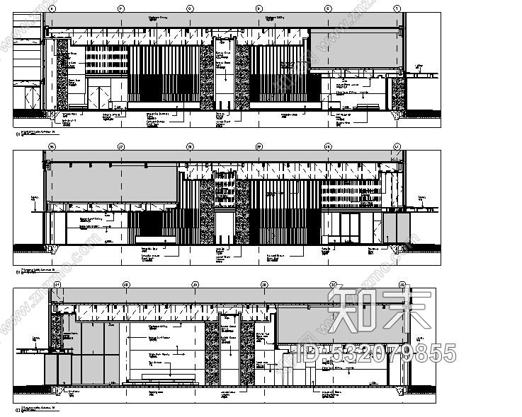 上海外滩国际金融服务中心办公室内装CAD施工图+方案文本cad施工图下载【ID:532079855】