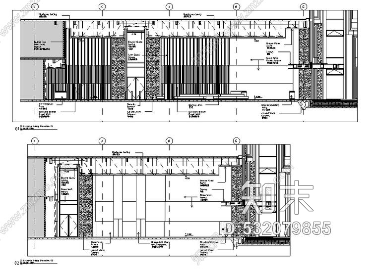 上海外滩国际金融服务中心办公室内装CAD施工图+方案文本cad施工图下载【ID:532079855】