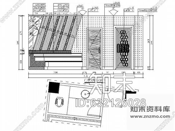 施工图厦门高档精品KTV包厢室内装修图含效果cad施工图下载【ID:632126028】