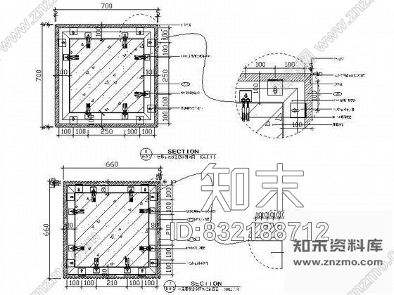 图块/节点成套柱面装饰造型节点详图CAD图块下载cad施工图下载【ID:832188712】