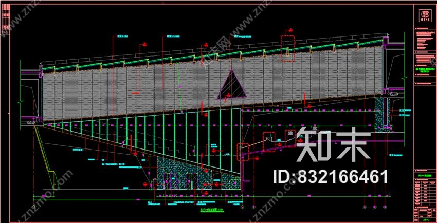 上海万科艺术中心建筑方案+cad施工图+模型+室内效果图+方案++物料cad施工图下载【ID:832166461】