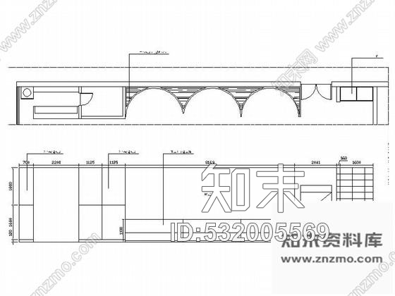 施工图济南温雅清新高档特色餐厅装修施工图含效果cad施工图下载【ID:532005569】