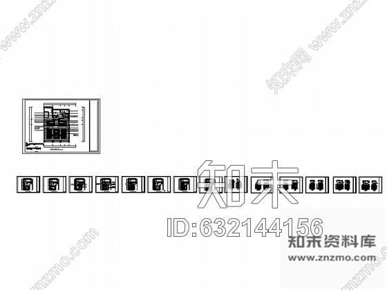 施工图公共卫生间装修图施工图下载【ID:632144156】