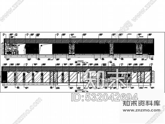 施工图重庆某国际酒店接待厅施工图20张cad施工图下载【ID:532042694】