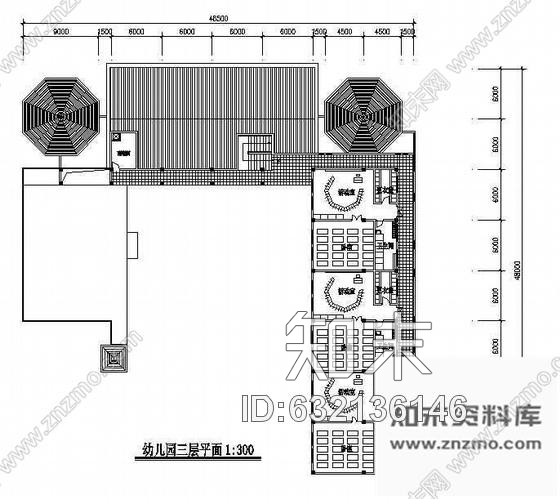 施工图某幼儿园设计方案cad施工图下载【ID:632136146】