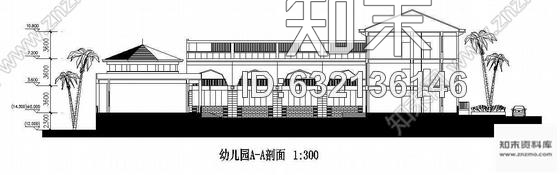 施工图某幼儿园设计方案cad施工图下载【ID:632136146】