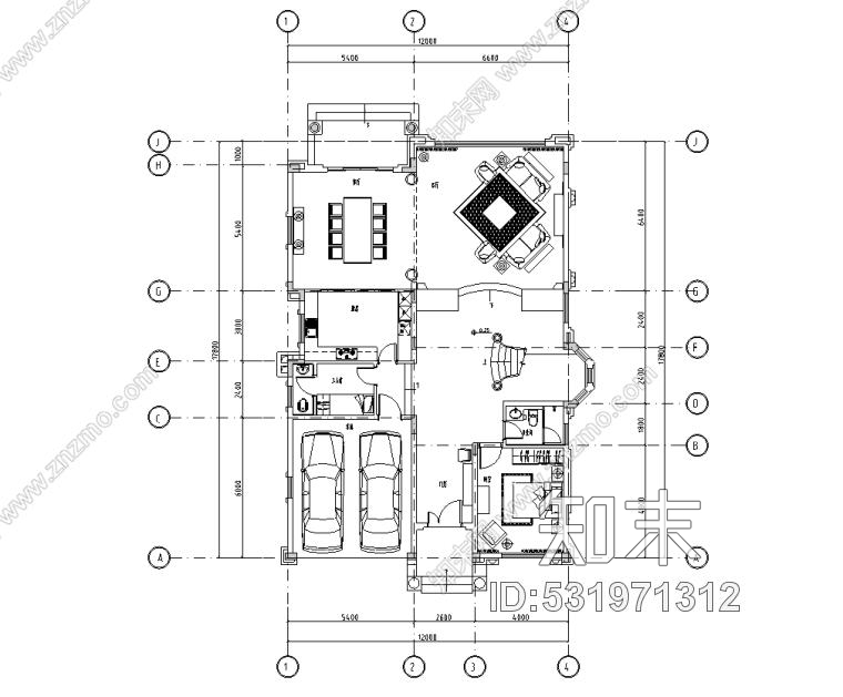 浙江美式古典别墅设计施工图及实景照片施工图下载【ID:531971312】